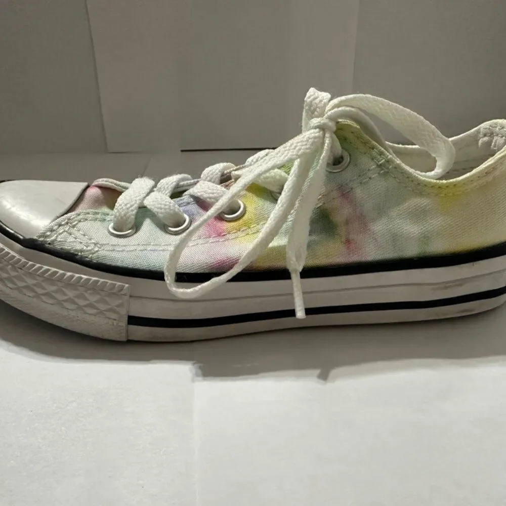 Converse Chuck Taylor Size 13Y Tie Dye Low Youth's Sneakers Size 3 Multicolor